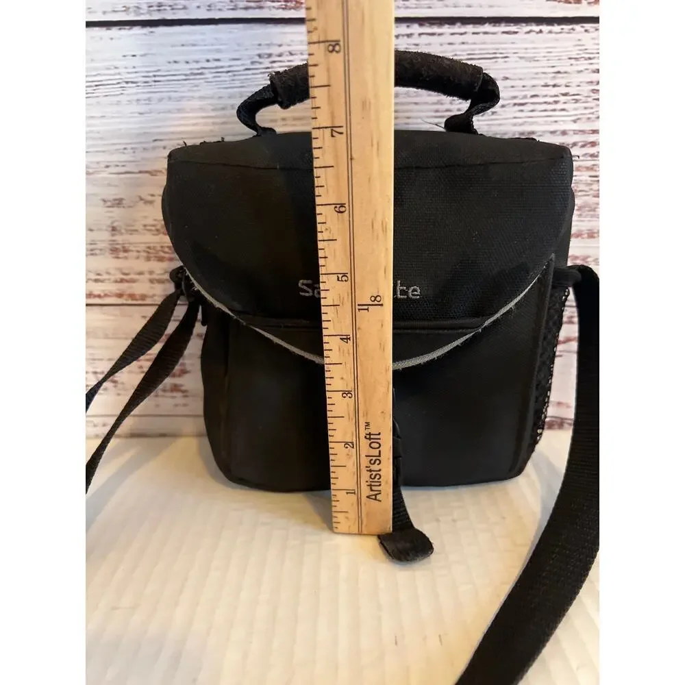 Samsonite small padded camera bag small electronics adjustable shoulder strap.